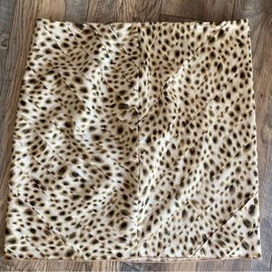 Ann Taylor Animal Print Skirt